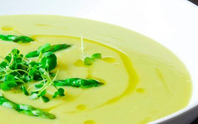 Receta crema de espárragos trigueros