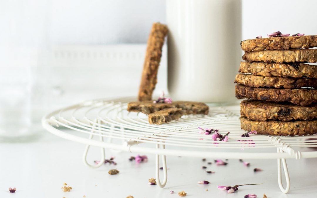 Receta cookies de avena