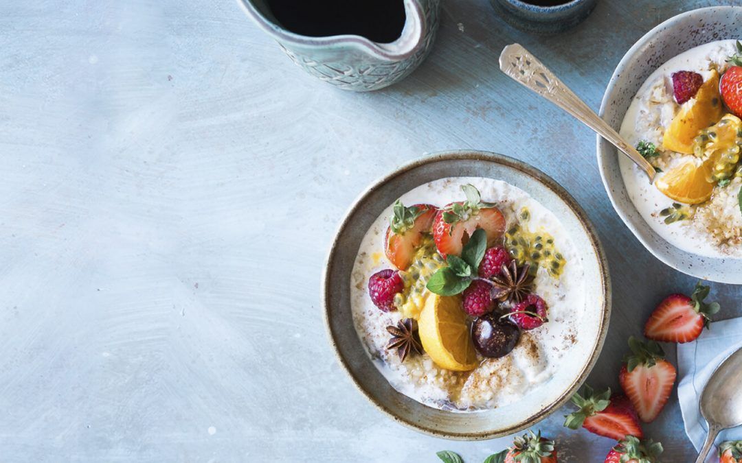 Receta Porridge de avena integral