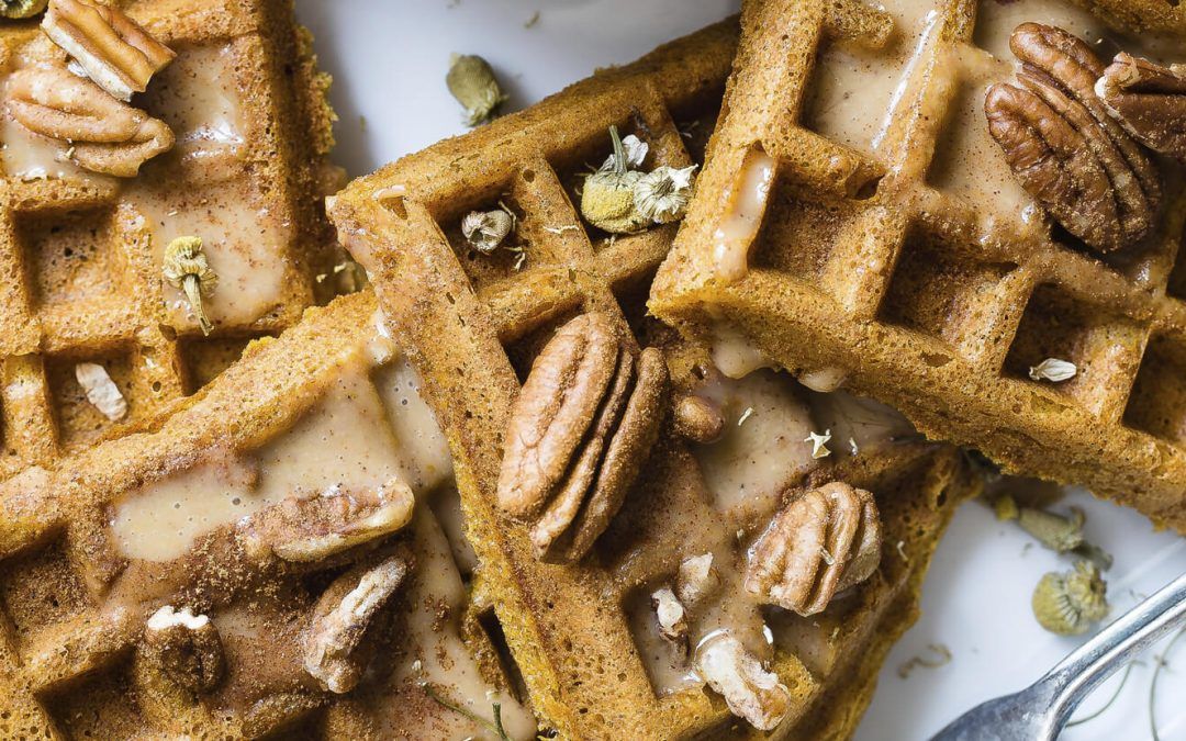 Receta Gofres de harina integral