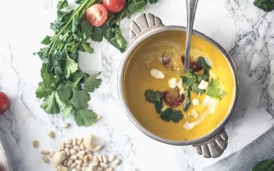 Crema de Calabaza con Zanahoria