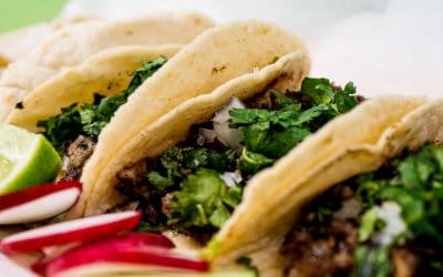 Receta de Tacos Healthy de Pollo y Lima