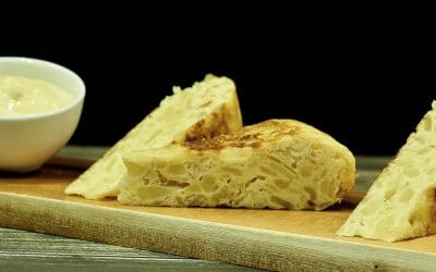 Receta de tortilla de patata al microondas
