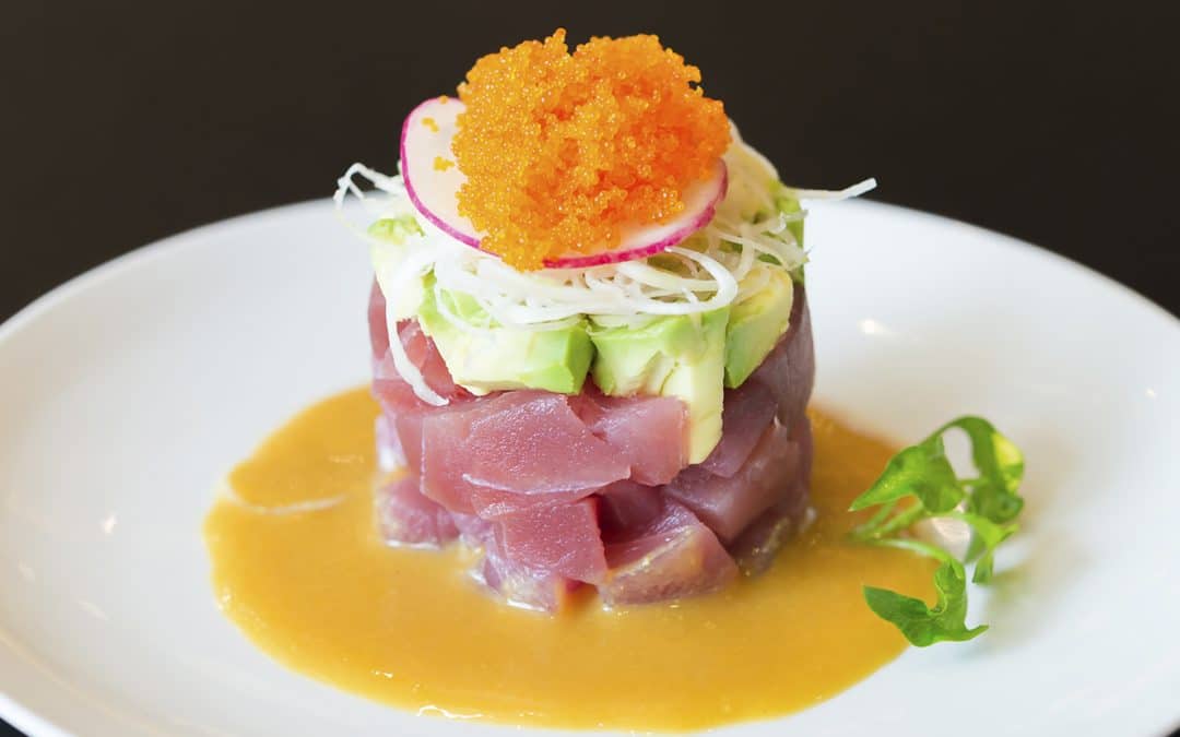 Receta de tartar de atún con aguacate