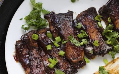 Receta de costillas con salsa barbacoa y miel