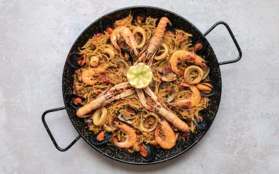 Receta de Paella de Marisco