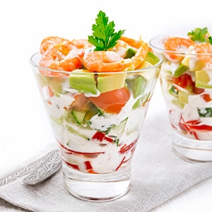 receta cóctel gambas