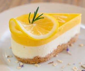 cheesecake de limón
