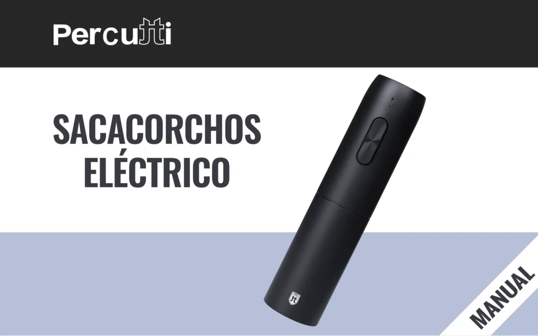 Manual Sacacorchos eléctrico USB